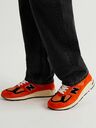 New Balance - Teddy Santis 990v2 Mesh and Suede Sneakers - Orange