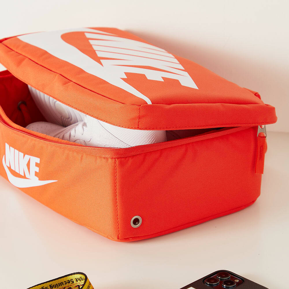Nike Travel Shoebox in Orange/White Nike