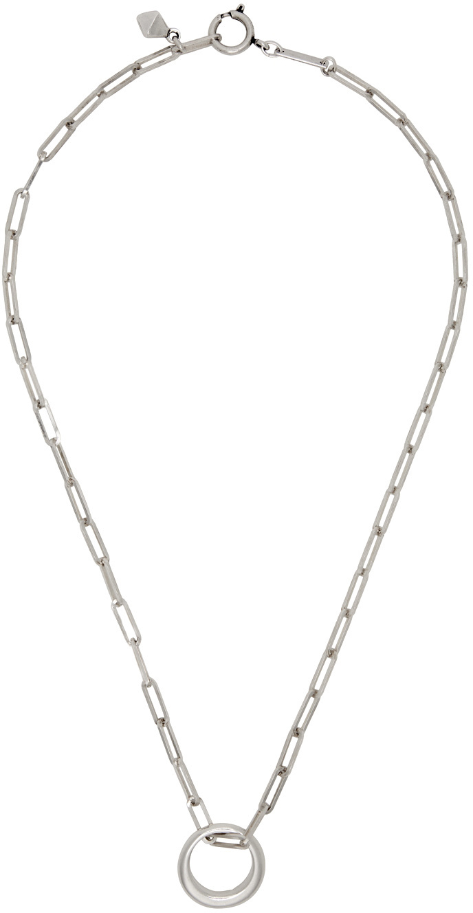 Isabel Marant Silver Ring Necklace 