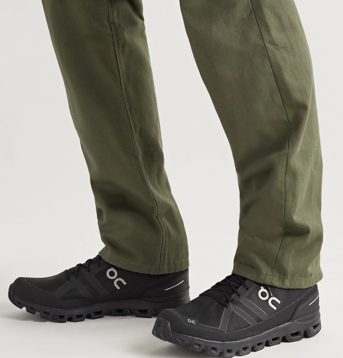 On Cloudrock Waterproof Mesh Hiking Boots Black On