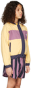 The Campamento Kids Yellow & Purple Color Block Jacket
