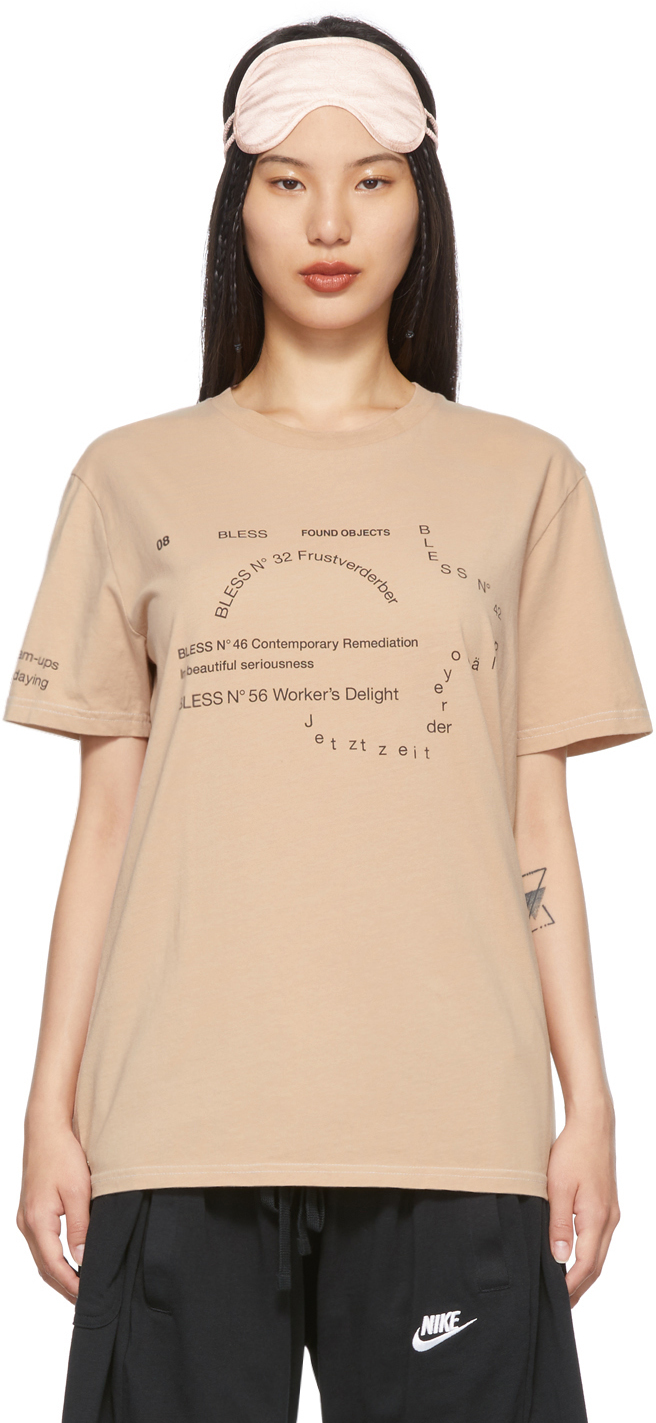 Bless Beige Nº69 Lost In Contemplation Multicollection II T-Shirt 