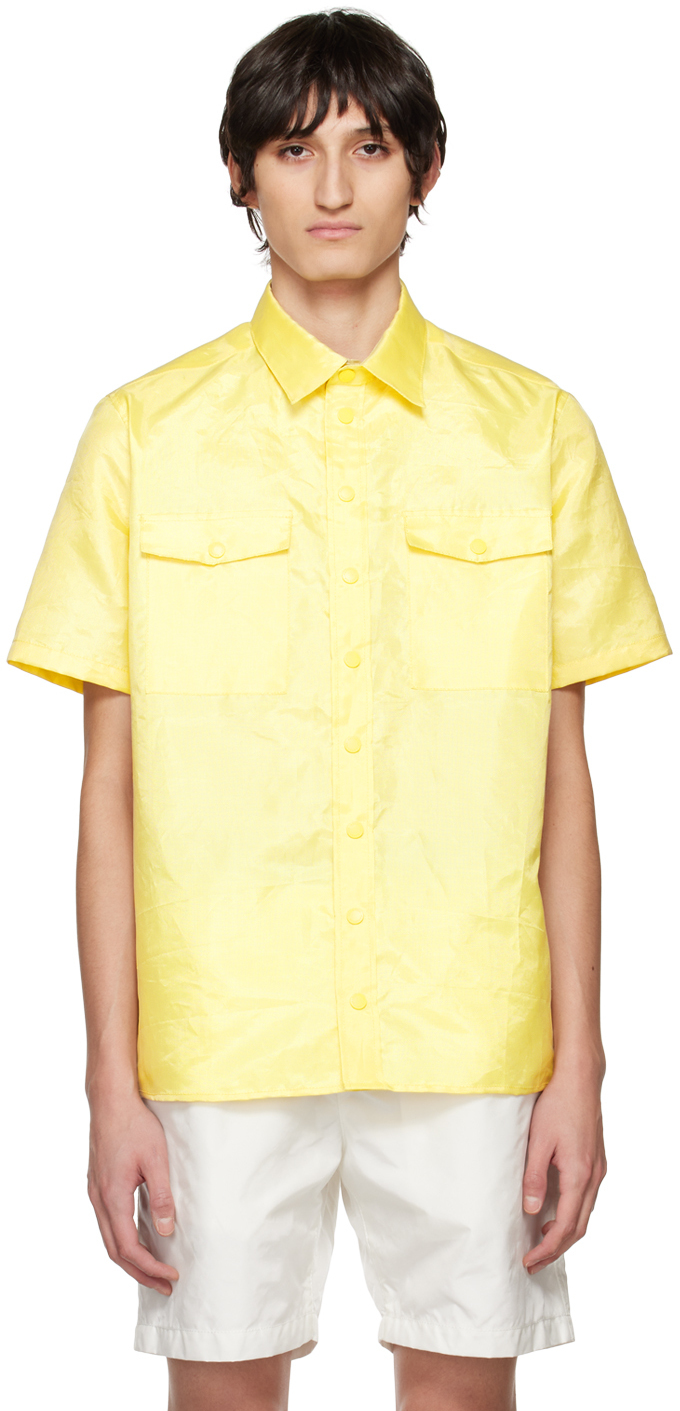 Kanghyuk Yellow PressStud Shirt Kanghyuk