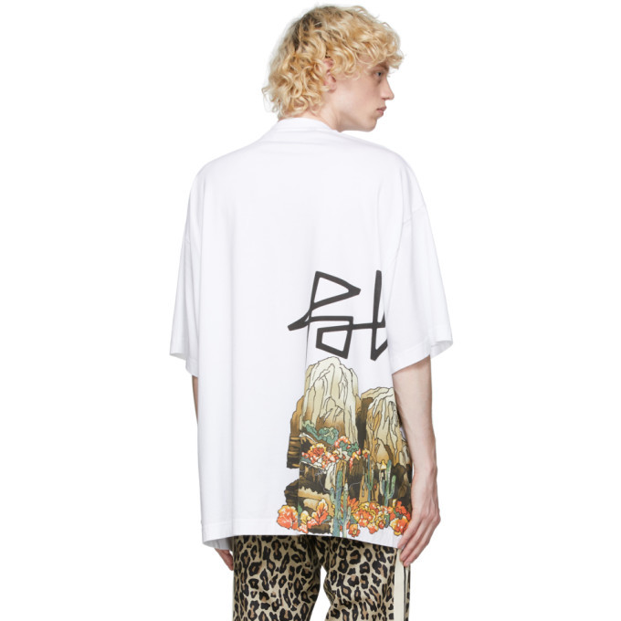 Palm Angels White Oversized Desert 