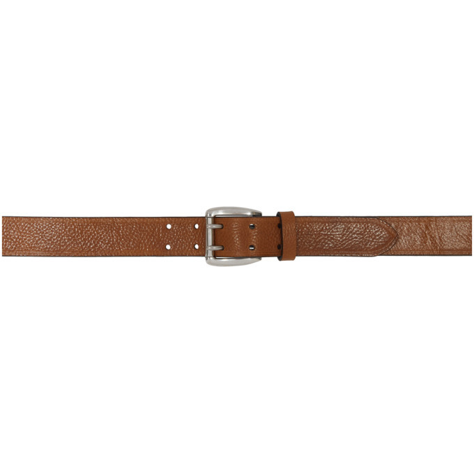 Paul Smith Brown Double Hole Belt Paul Smith