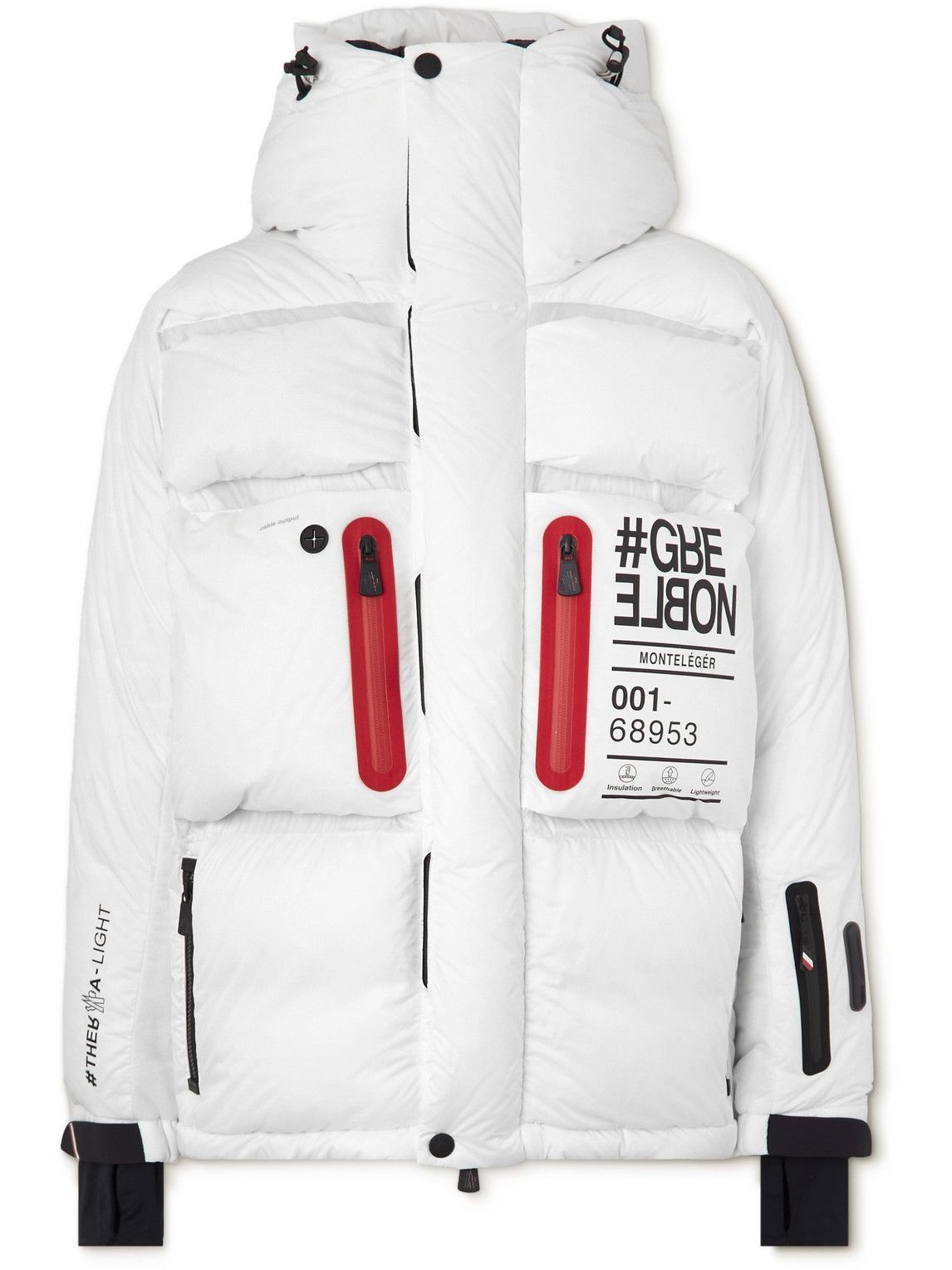 Moncler Grenoble - Monteleger Logo-Print Quilted Shell Down Jacket ...