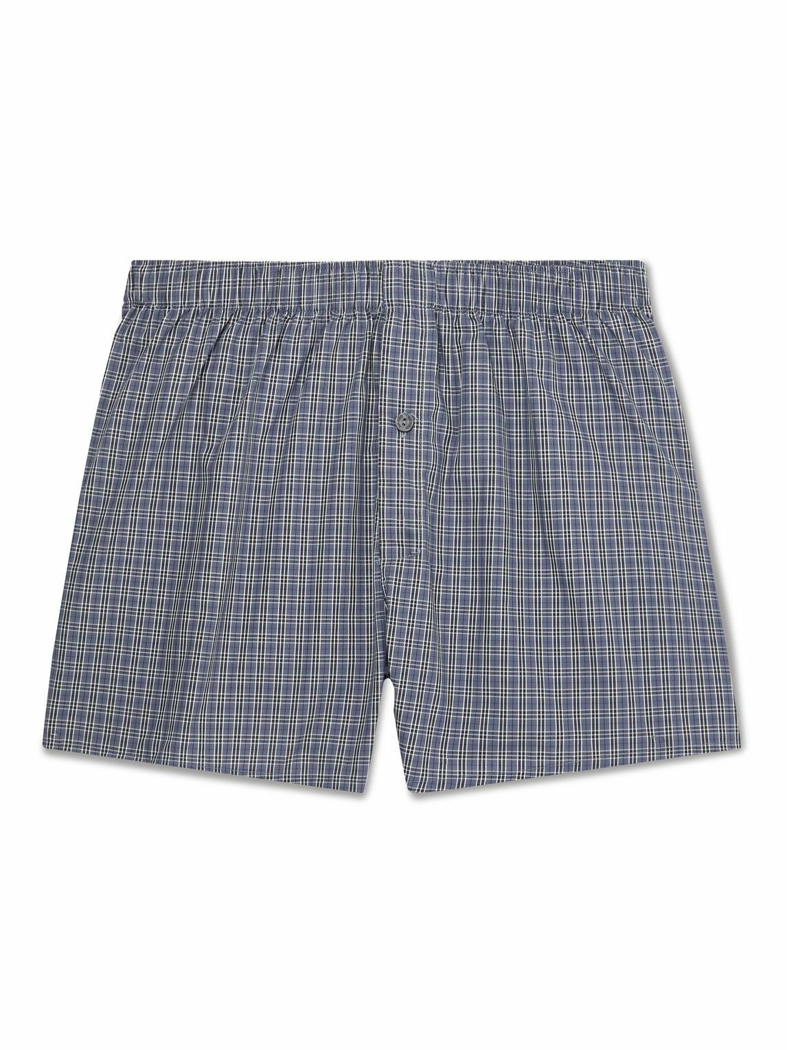 Hanro - Mercerised Cotton Boxer Shorts - Gray Hanro