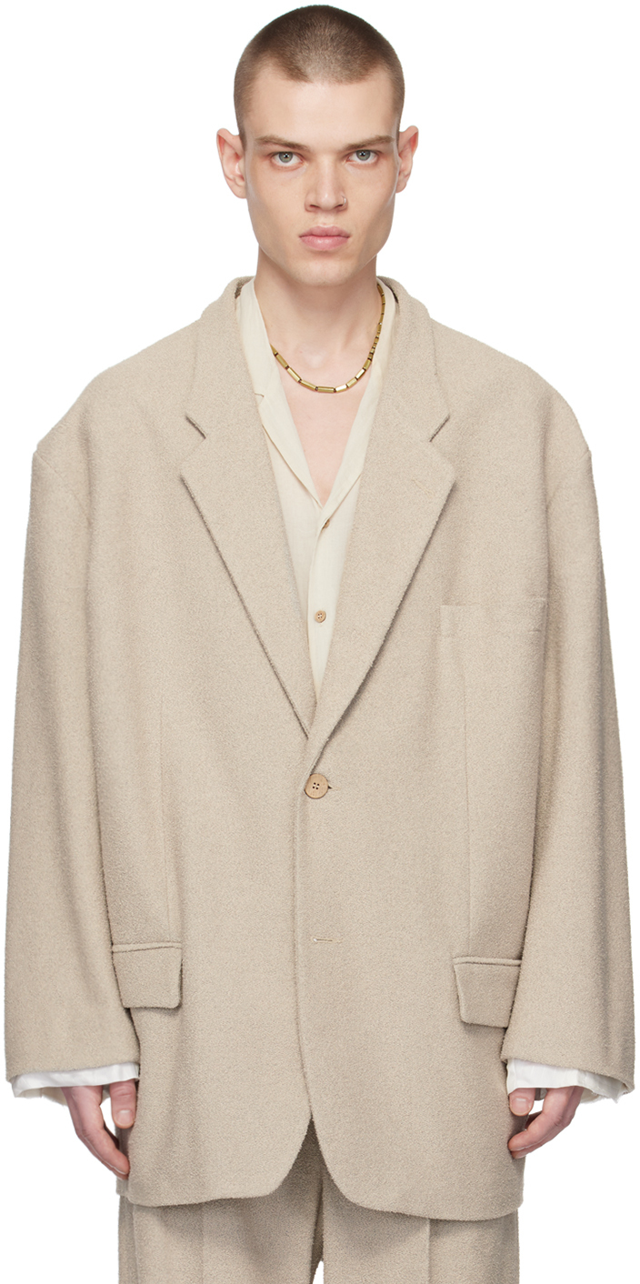 Magliano Beige 'A Big Beige Monopetto' Blazer Magliano