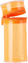 BAPE Orange Logo PVC Tall Pouch