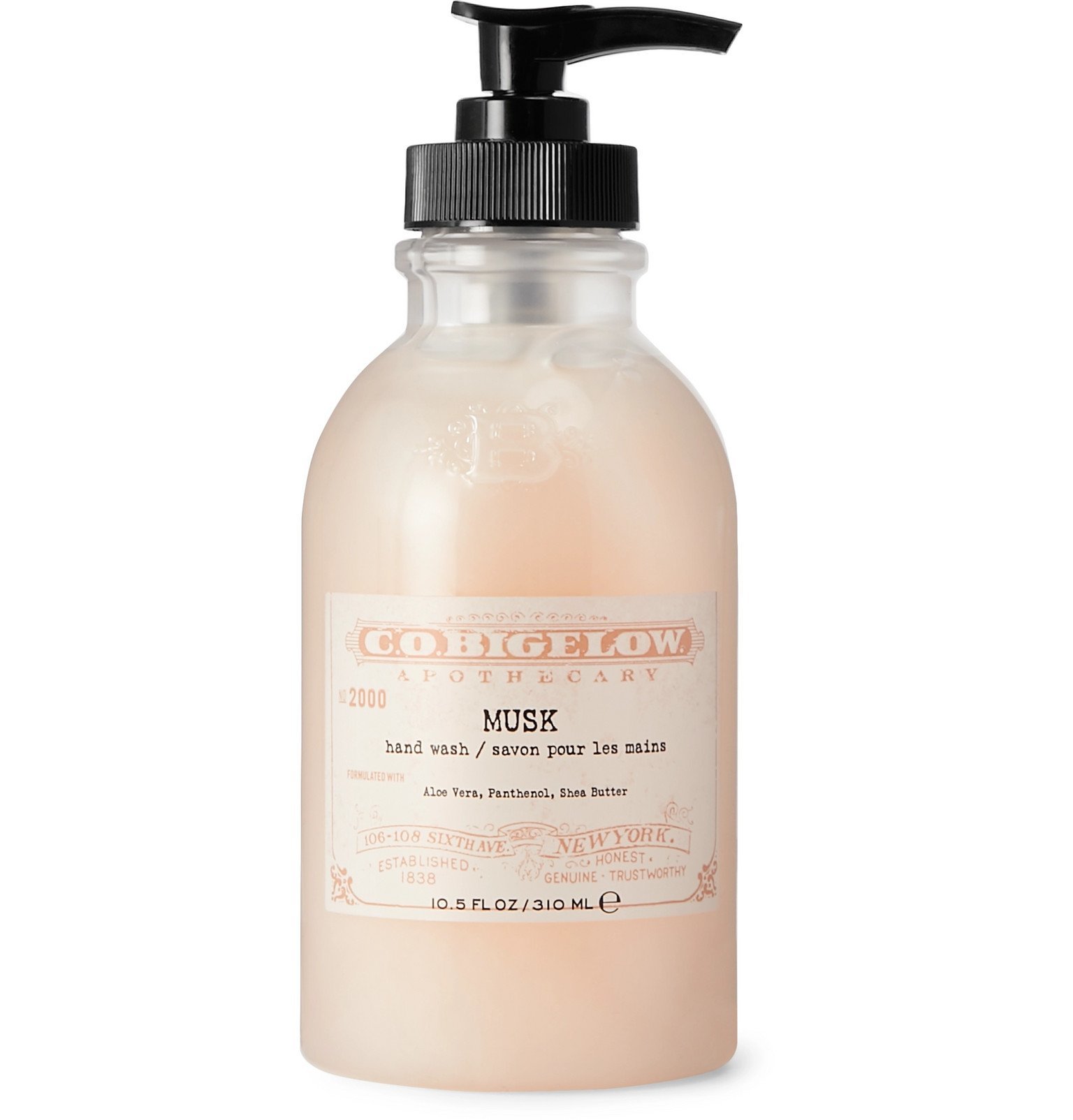 C.O. Bigelow Musk Hand Wash, 310ml Colorless C.O. Bigelow