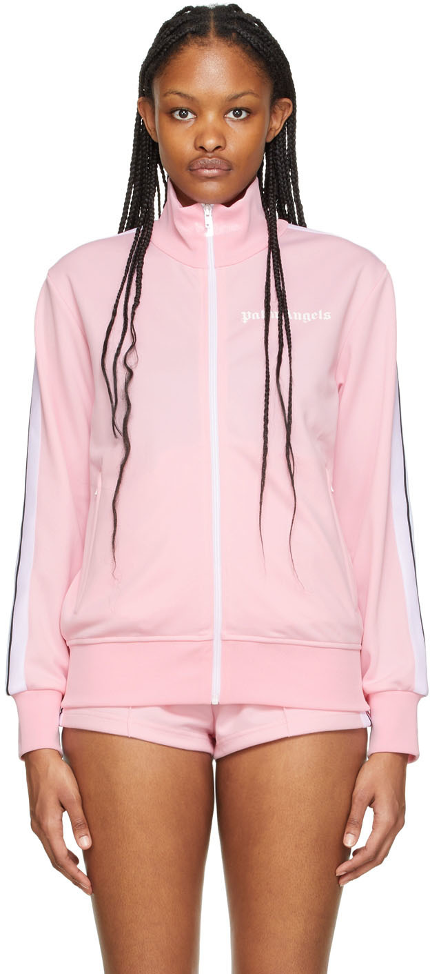 Palm Angels Pink Classic Track Jacket Palm Angels