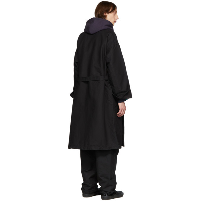 Engineered Garments Black MG Coat Engineered Garments