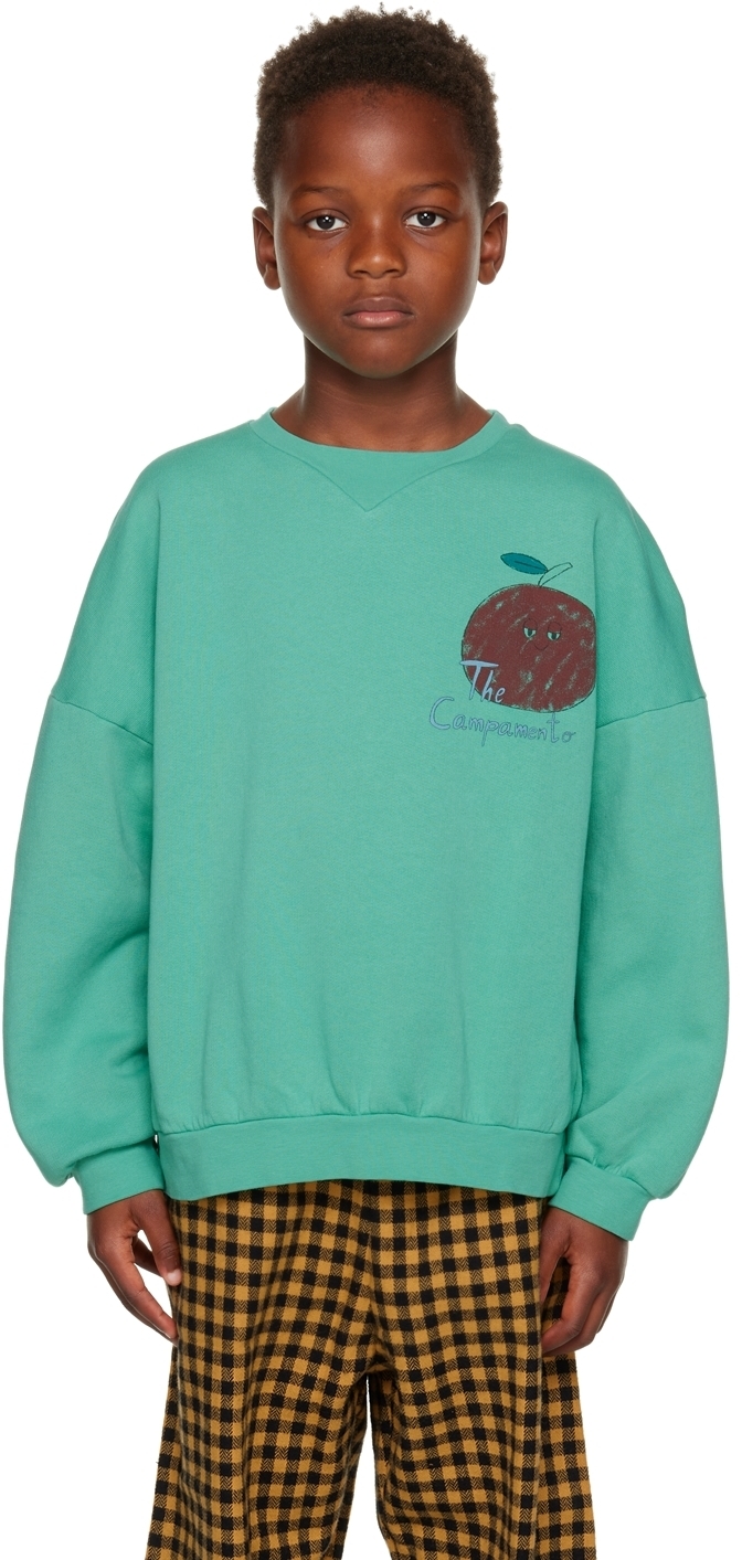 Photo: The Campamento Kids Green Apple Sweatshirt