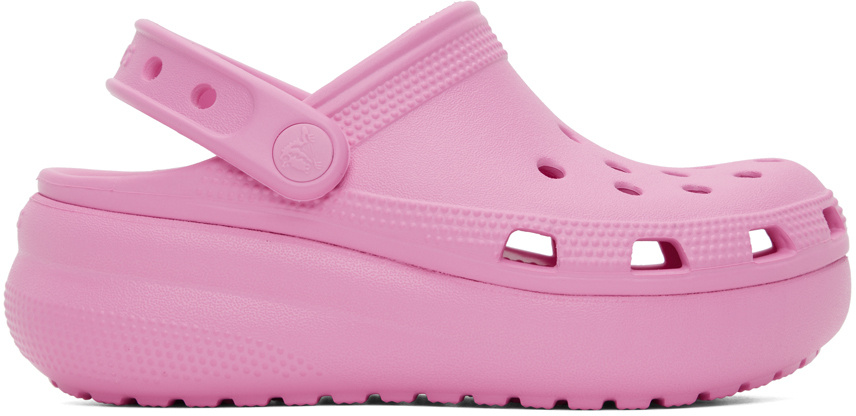 Crocs Kids Pink Cutie Crush Clogs Crocs   Kids Pink Cutie Crush Clogs 