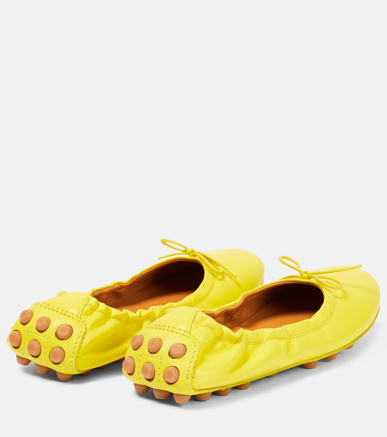 Tod's - Bubble Ballerinas leather ballet flats Tod's