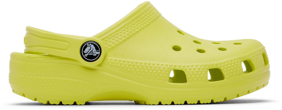 Crocs Kids Yellow Classic Clogs Crocs