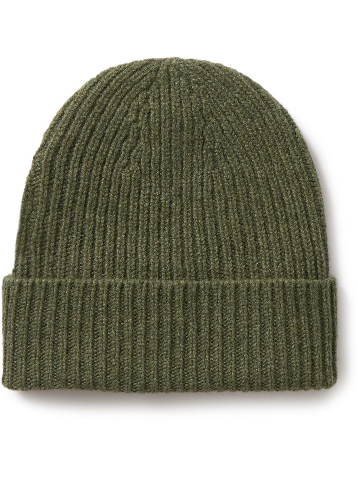 William Lockie - Ribbed Cashmere Beanie 
