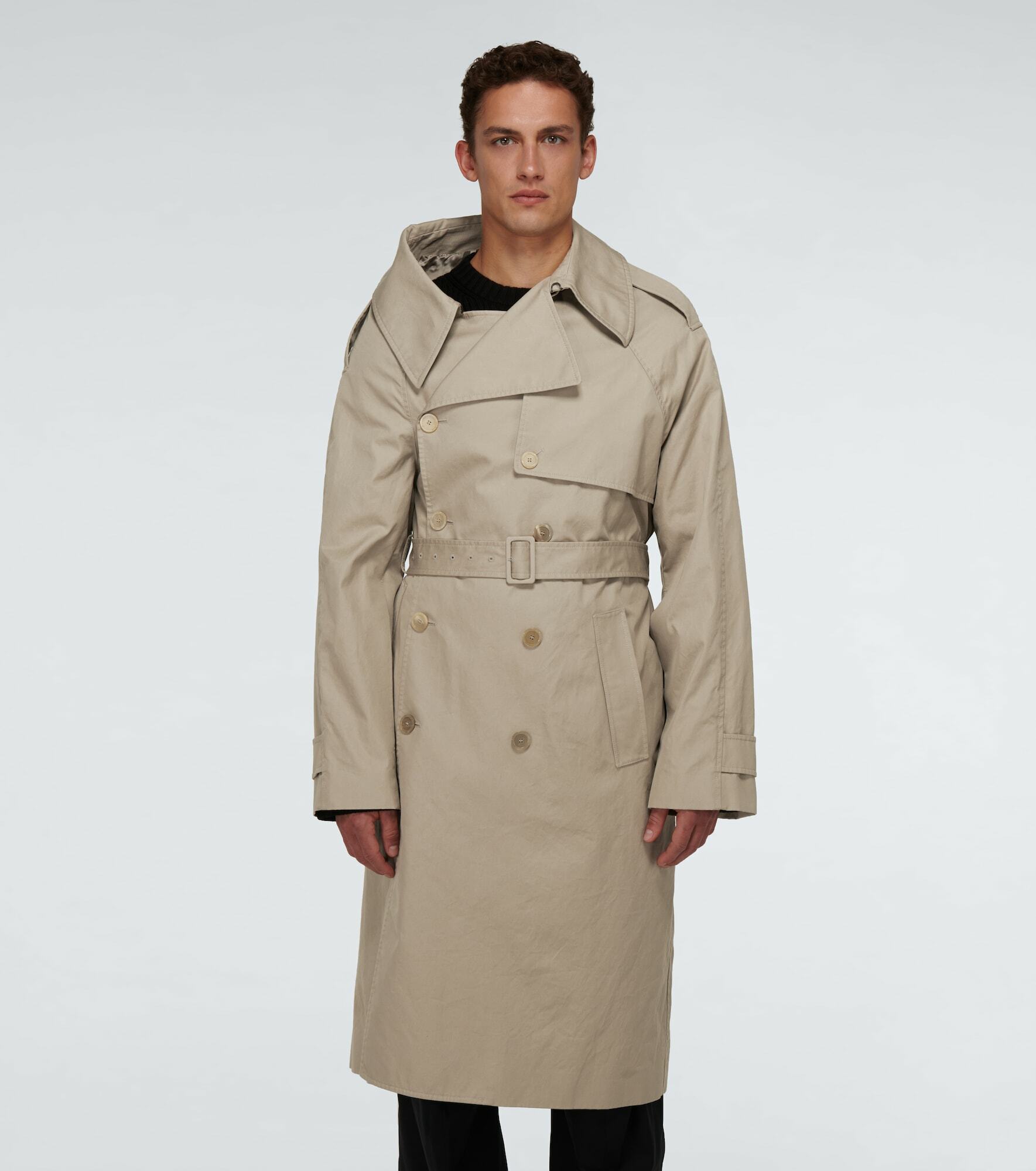 Balenciaga - Asymmetric trench coat Balenciaga