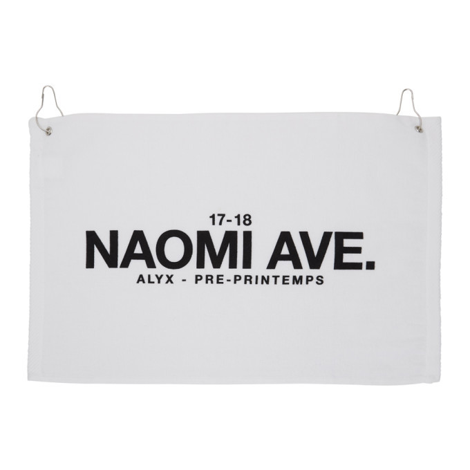 Alyx White Naomi Ave Towel