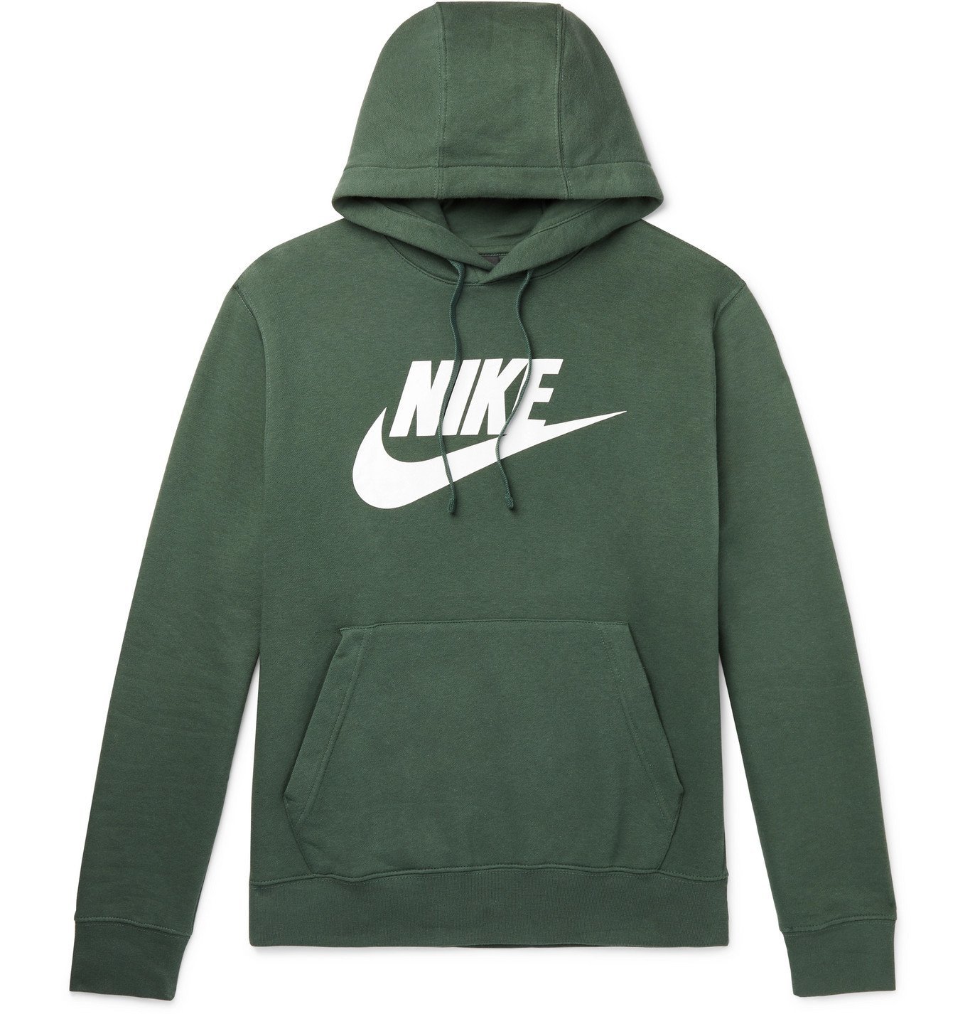 nike sportswear club fleece hoodie green