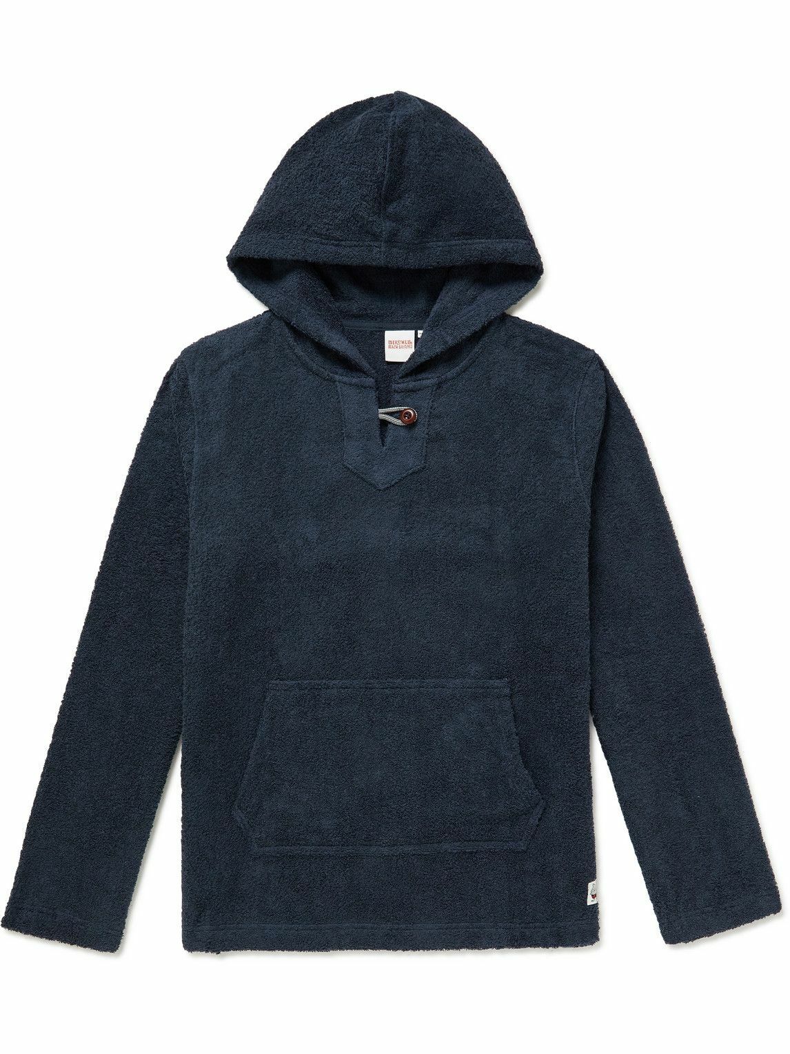 Birdwell Baja CottonTerry Hoodie Blue Birdwell