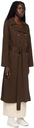 Reformation Brown Kensington Trench Coat