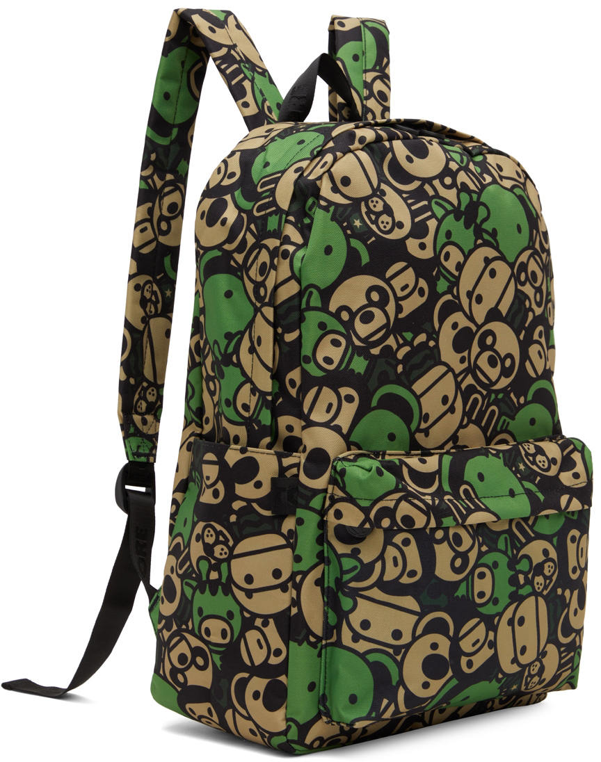 BAPE Green Baby Milo Backpack A Bathing Ape