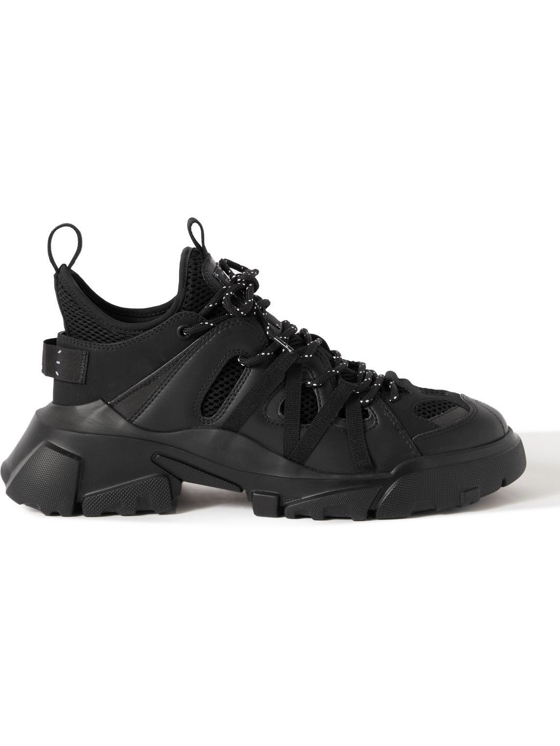 MCQ - Orbyt Descender 2.0 Mesh and Faux Leather Sneakers - Black McQ ...