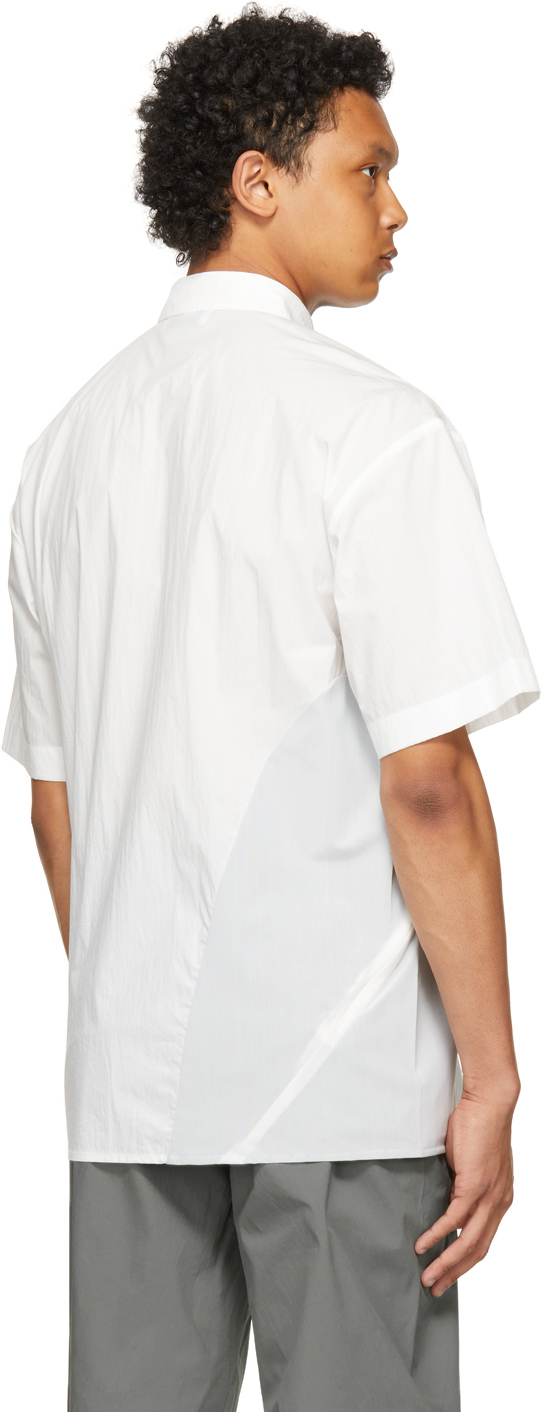 Post Archive Faction (PAF) White 4.0 Center Short Sleeve Shirt