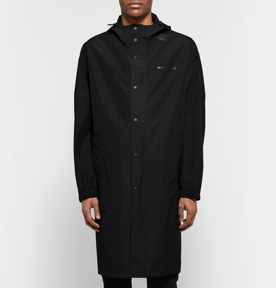 HELMUT LANG HOODED RAINCOAT パラシュートストラップ-