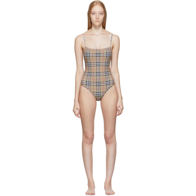 swimsuit burberry
