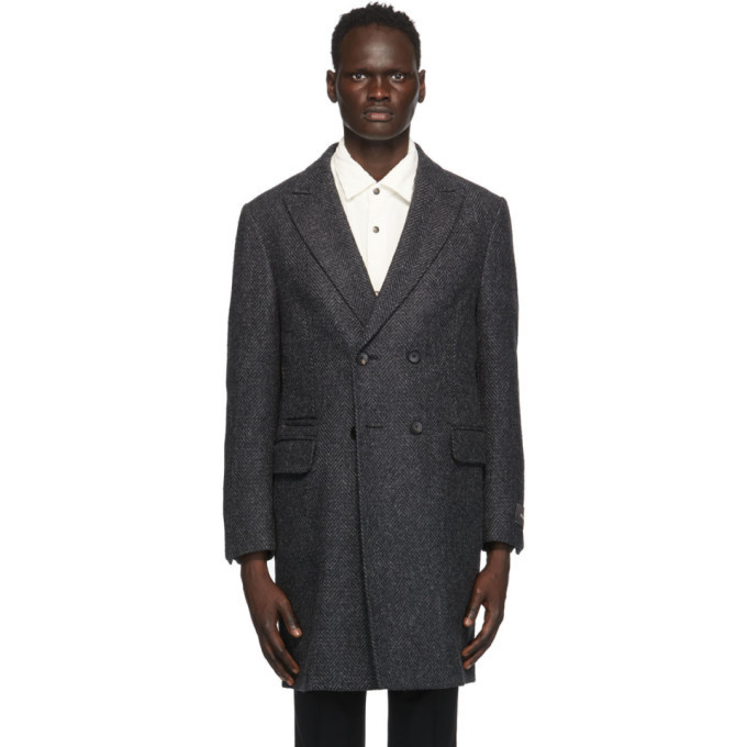 Grey textured coat Clearance