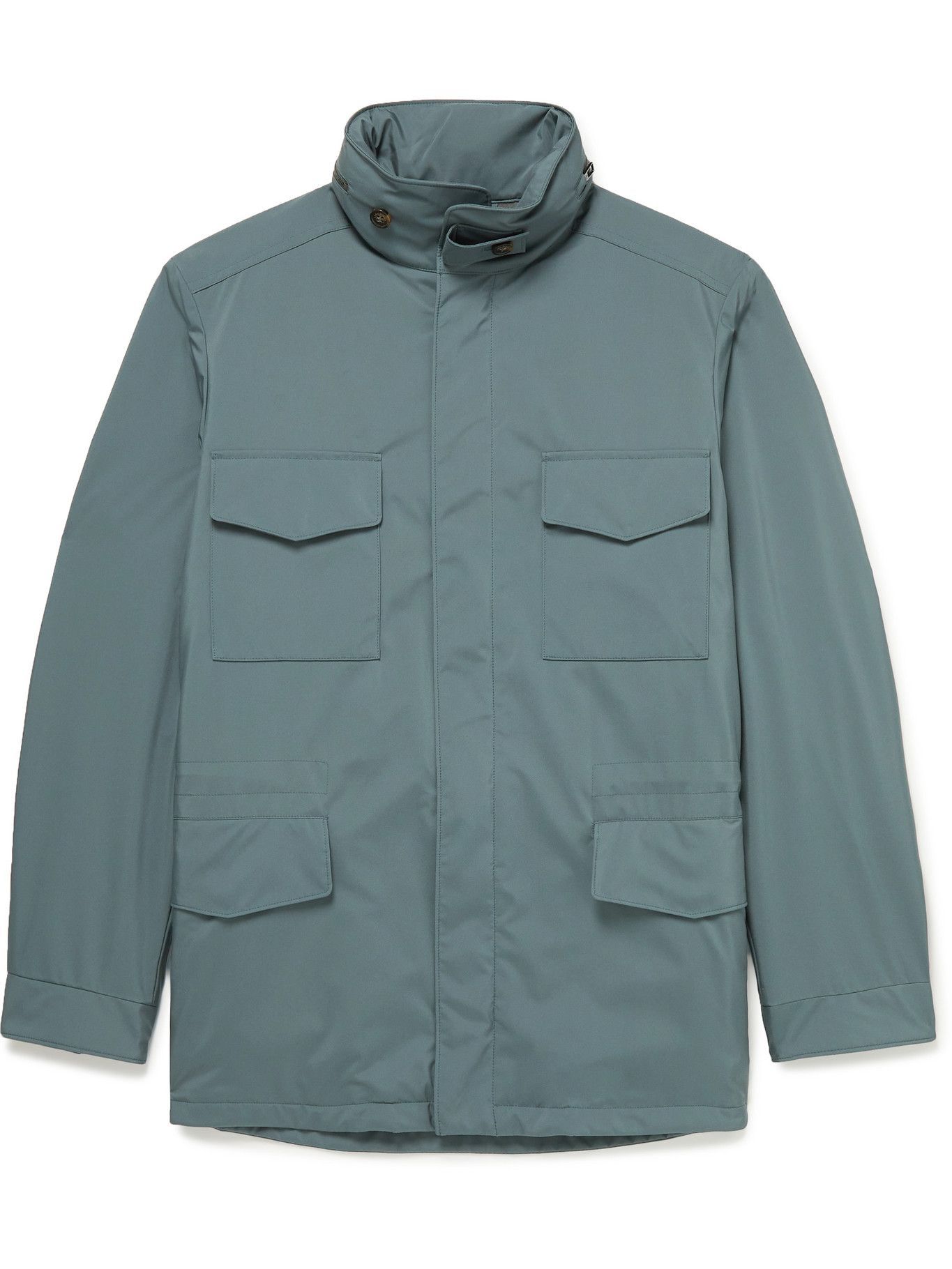 LORO PIANA Traveller Windmate Storm System Shell Hooded Field Jacket