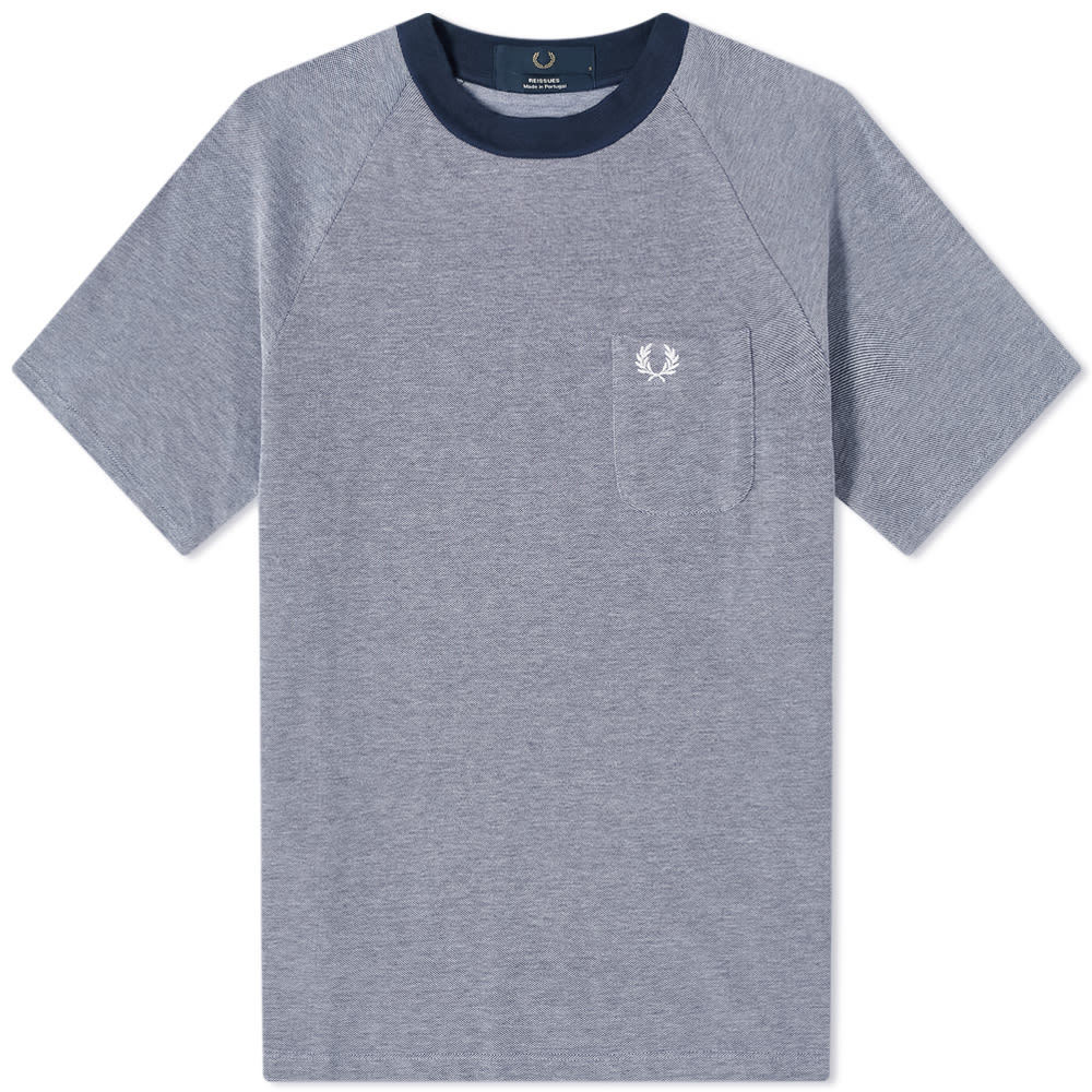 Fred Perry Two Tone Pique Tee Fred Perry Authentic
