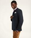 Brooks Brothers Men's Knit Herringbone Suit Jacket | Navy