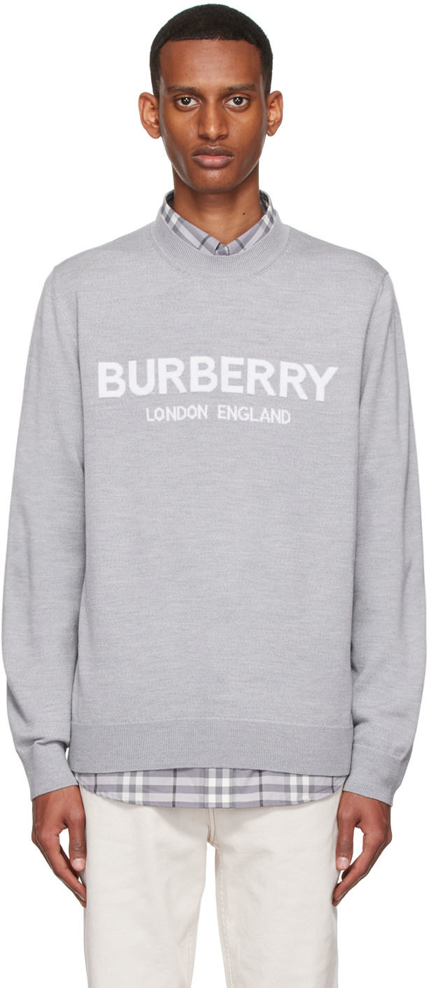 Photo: Burberry Gray Fennell Sweater