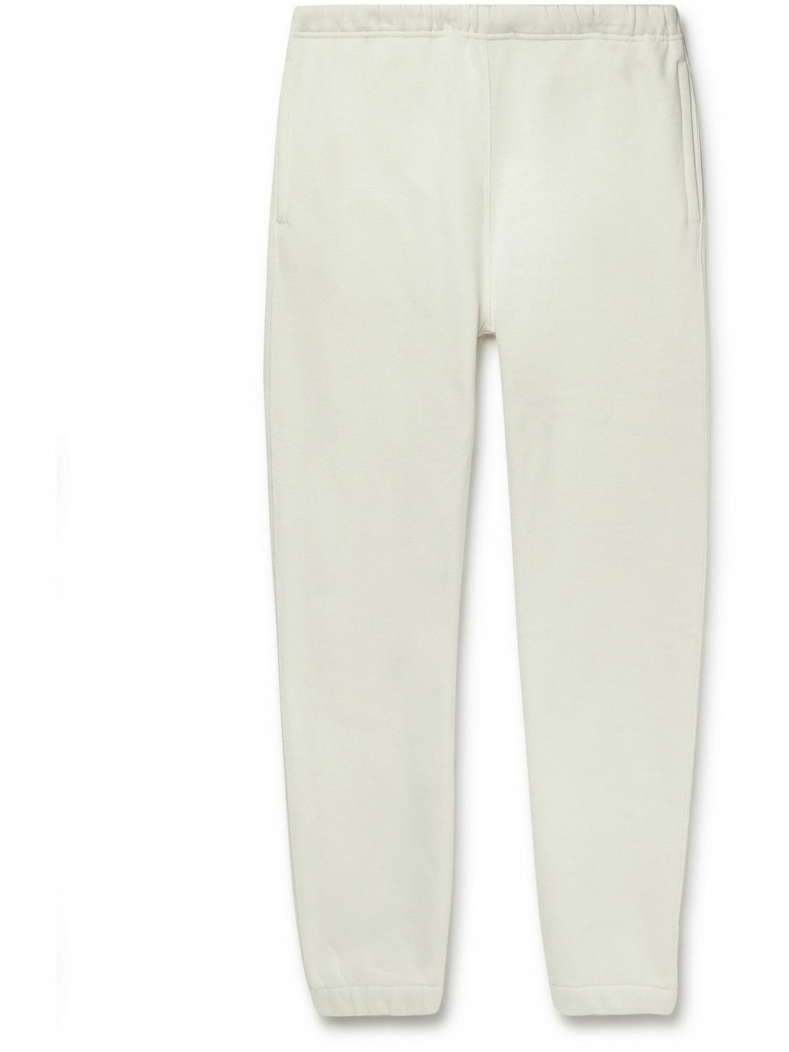 Photo: Polo Ralph Lauren - Tapered Cotton-Blend Jersey Sweatpants - White