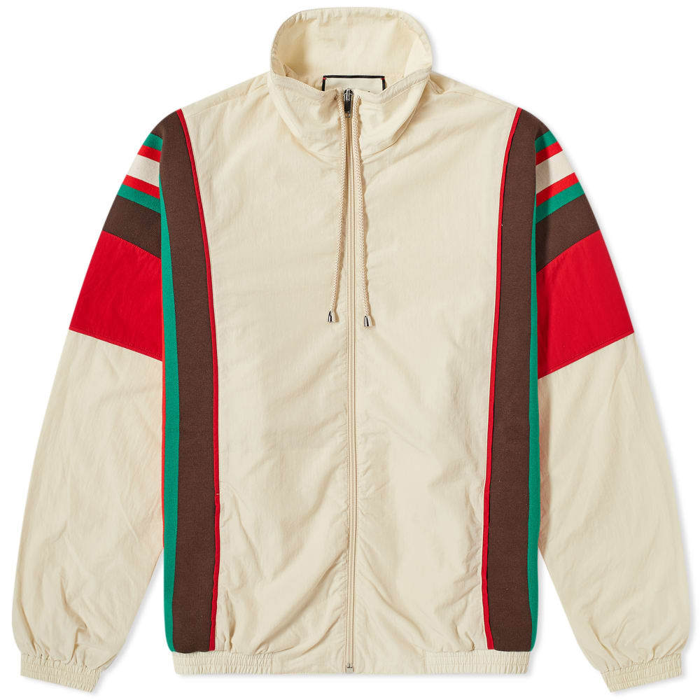 Gucci GRG Web Crinkle Nylon Track Jacket Gucci