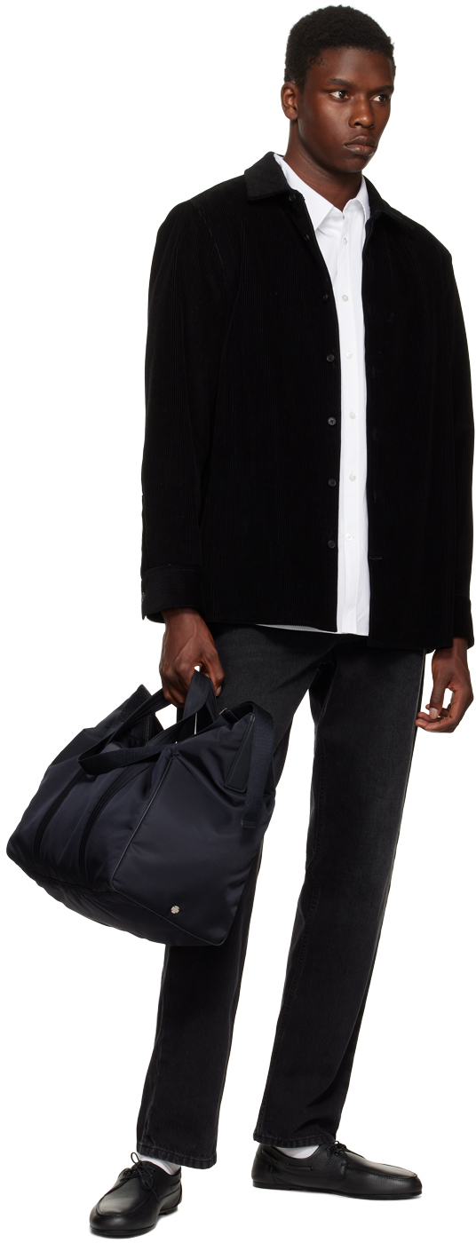 The Row Navy Logan Duffle Bag The Row