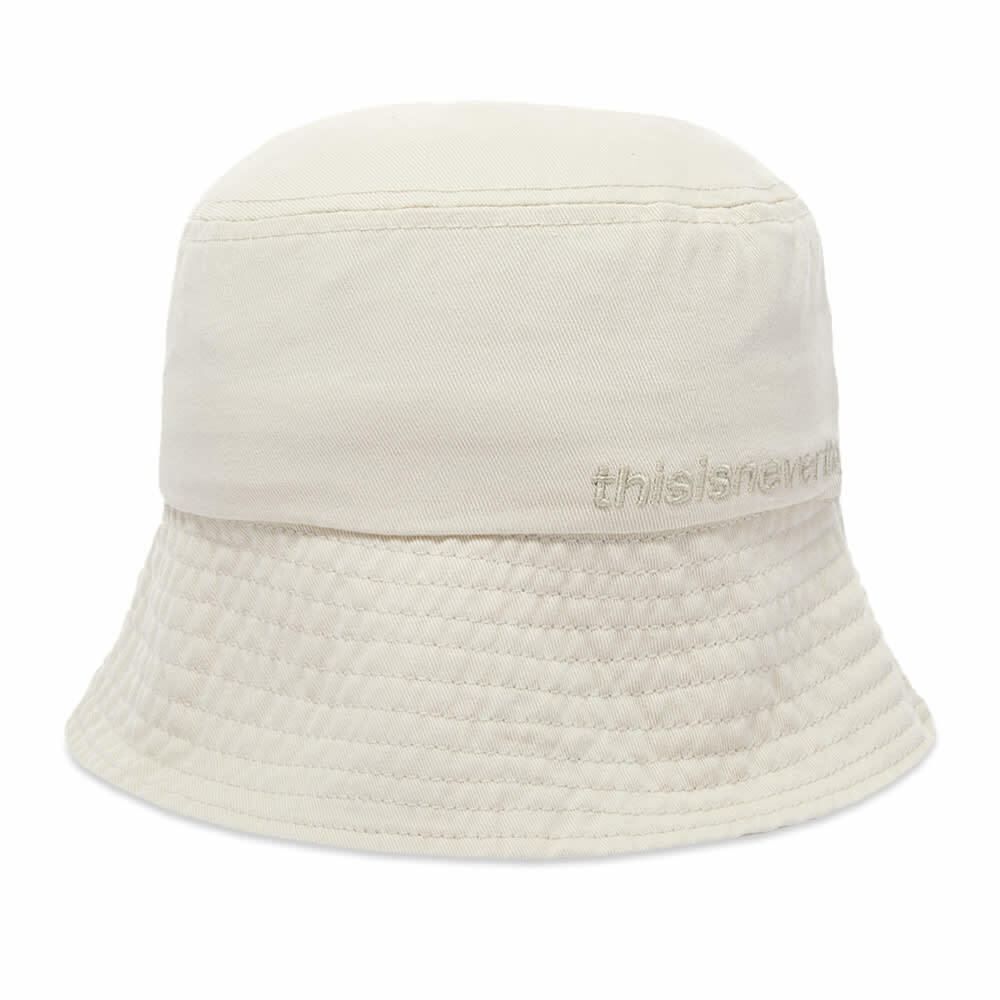 thisisneverthat Men's Logo Bucket Hat in Bone thisisneverthat