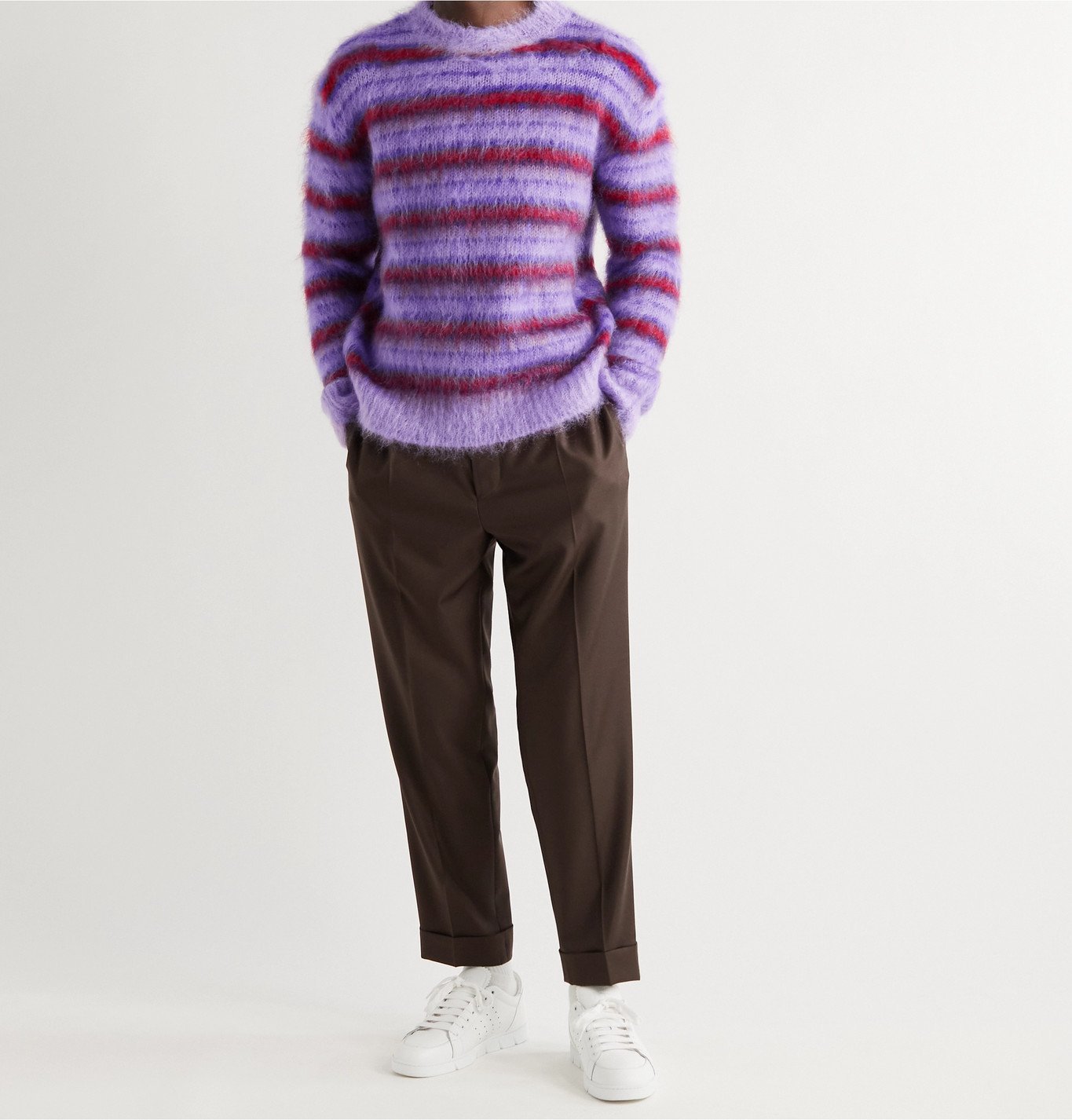 marni purple sweater