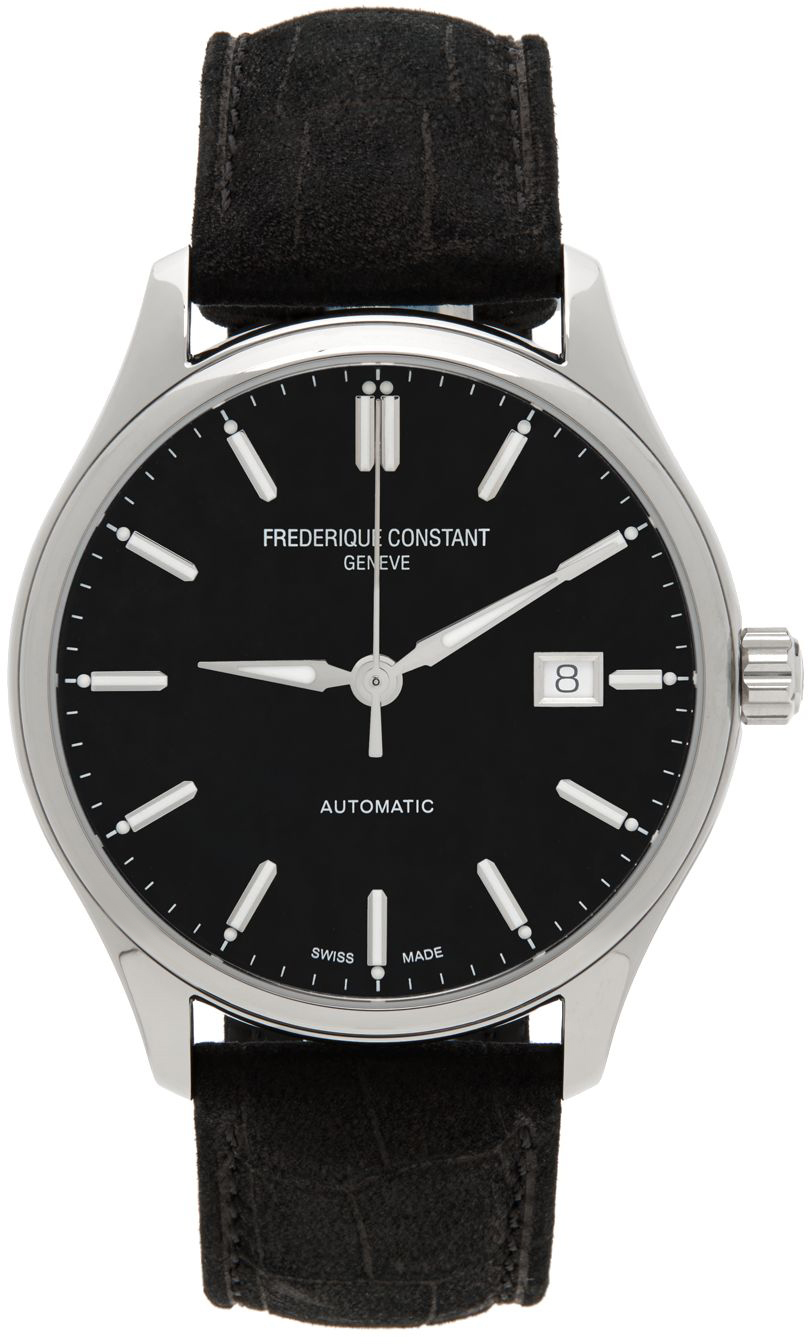Photo: Frédérique Constant Black Classics Index Automatic Watch