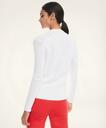 Brooks Brothers Women's Supima Cotton V-Neck Cardigan | White
