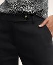 Brooks Brothers Women's Stretch Linen Blend Pants | Black