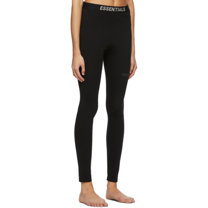 Essentials Black Athletic Leggings Essentials