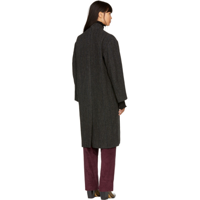 Isabel Marant Etoile Black Henlo Coat