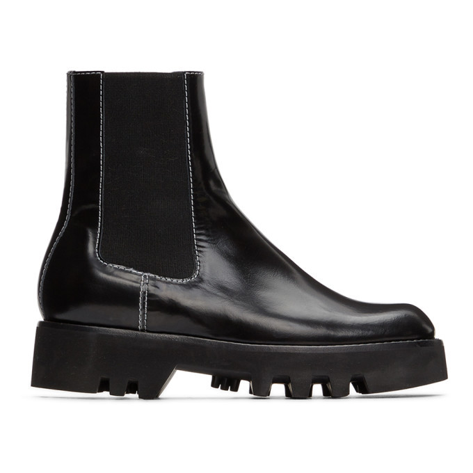 JW Anderson Black Chelsea Ankle Boots JW Anderson