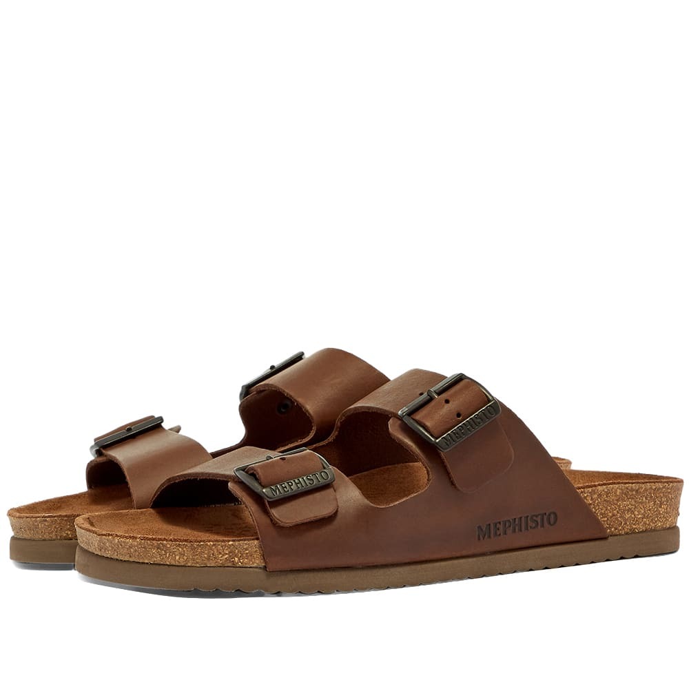 thumbnail image 2 of Mephisto Nerio Sandal Khaki - Terraces Menswear 2 of 13