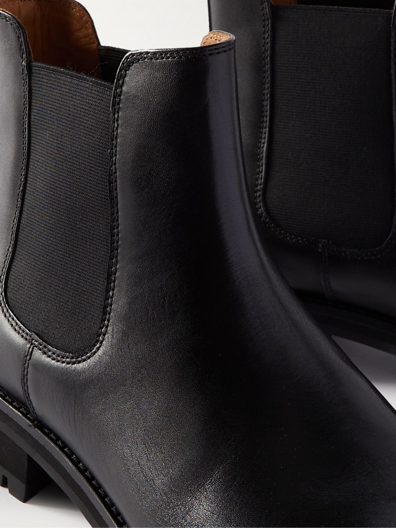 Polo Ralph Lauren - Bryson Leather Chelsea Boots - Black Polo Ralph Lauren