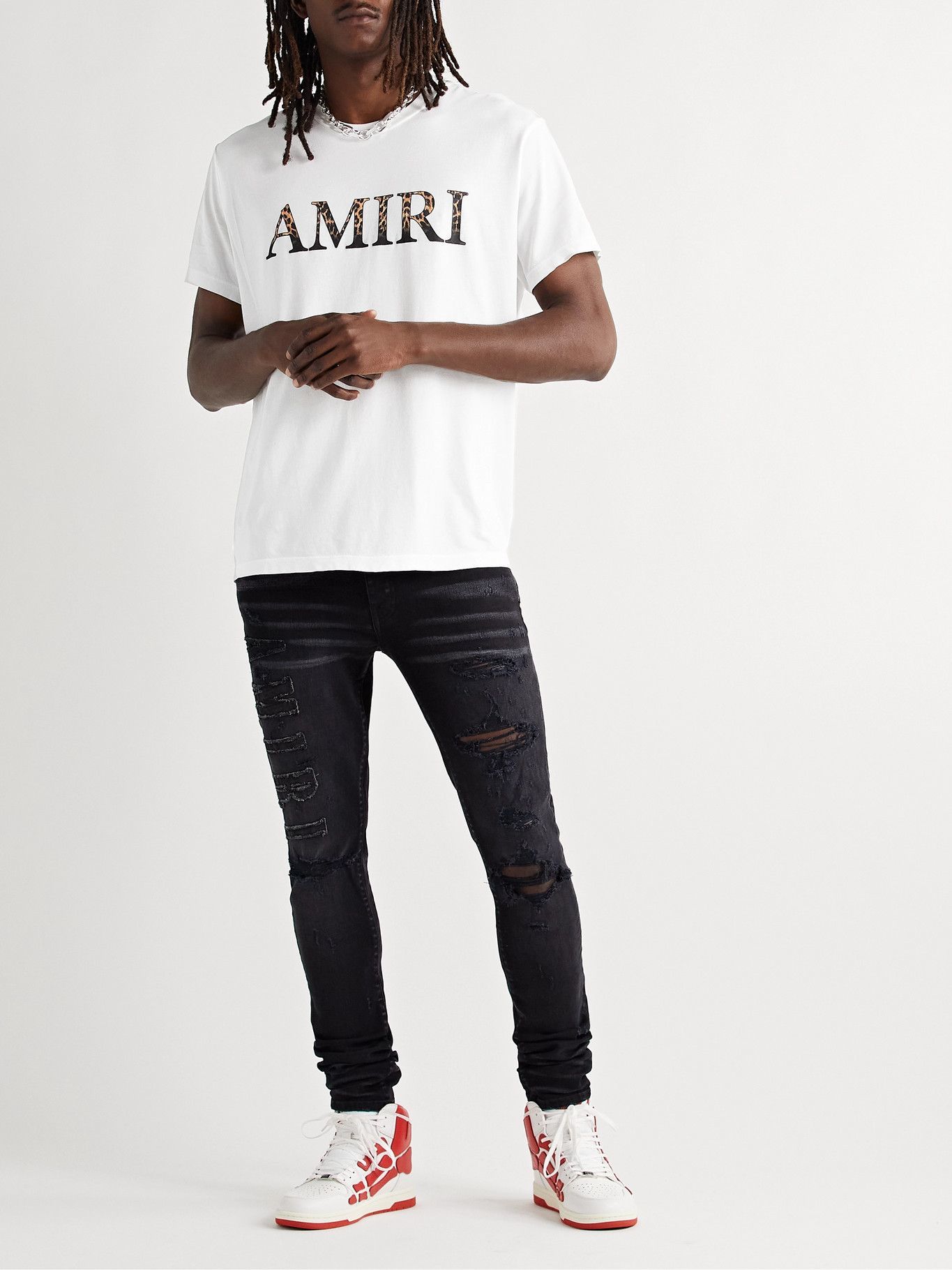 AMIRI - Logo-Print Cotton-Jersey T 